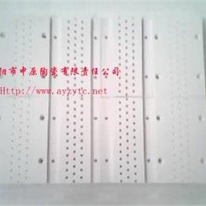 Fixed insulating ceramic electrode plate of laser