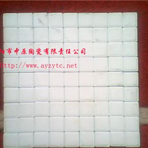 Mosaic wear-resistant ceramic liner